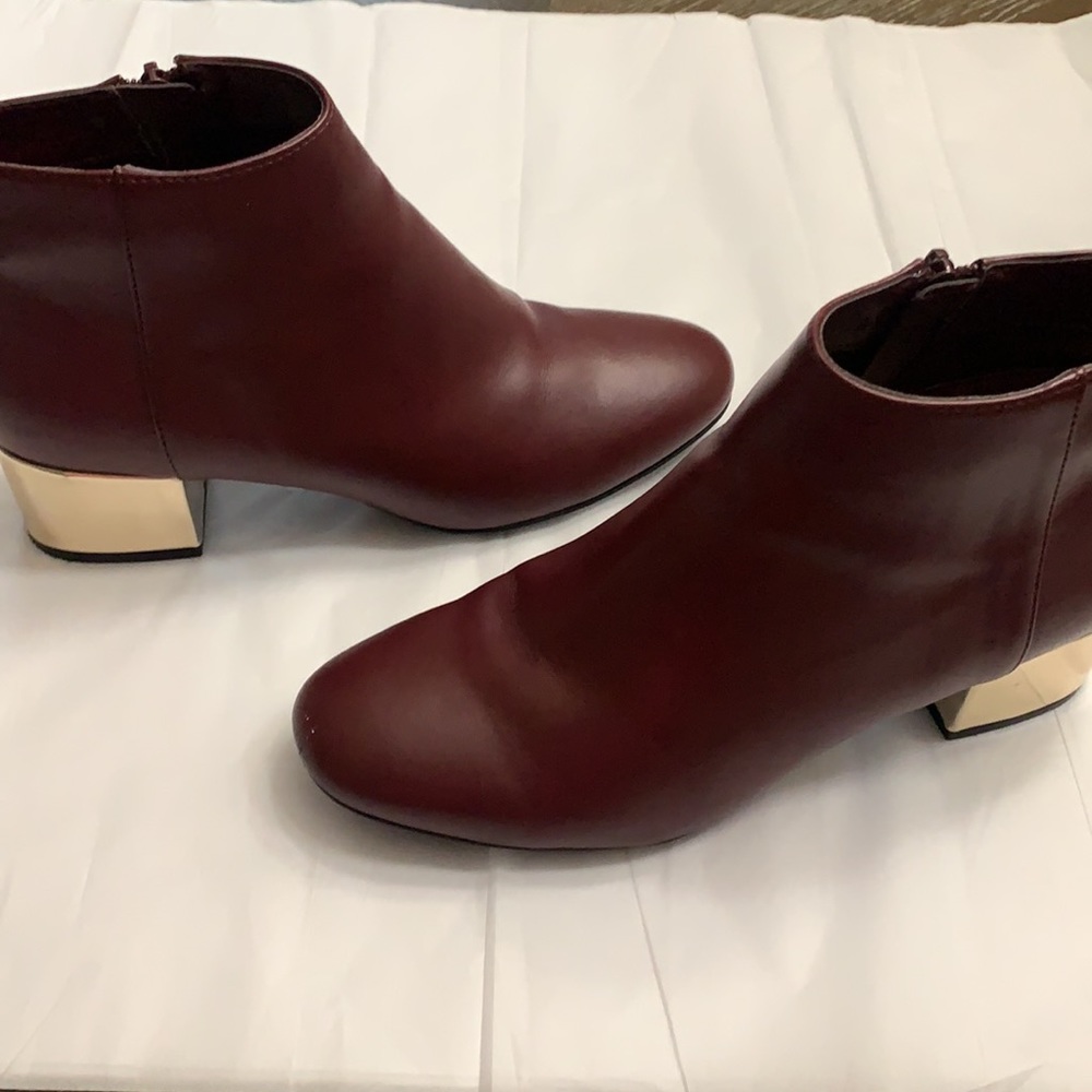 Marc New York burgundy ankle boots Size 7 - Picture 12 of 17